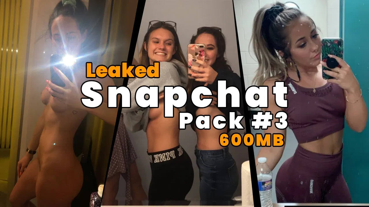 Leaked Snapchat Pack #3