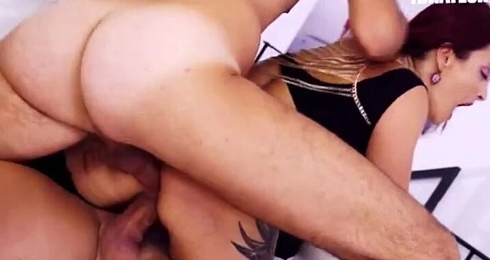 Anal CastingAllaItaliana - Mary Rider Huge Tits Italian Mature Rough DP Threesome Audition