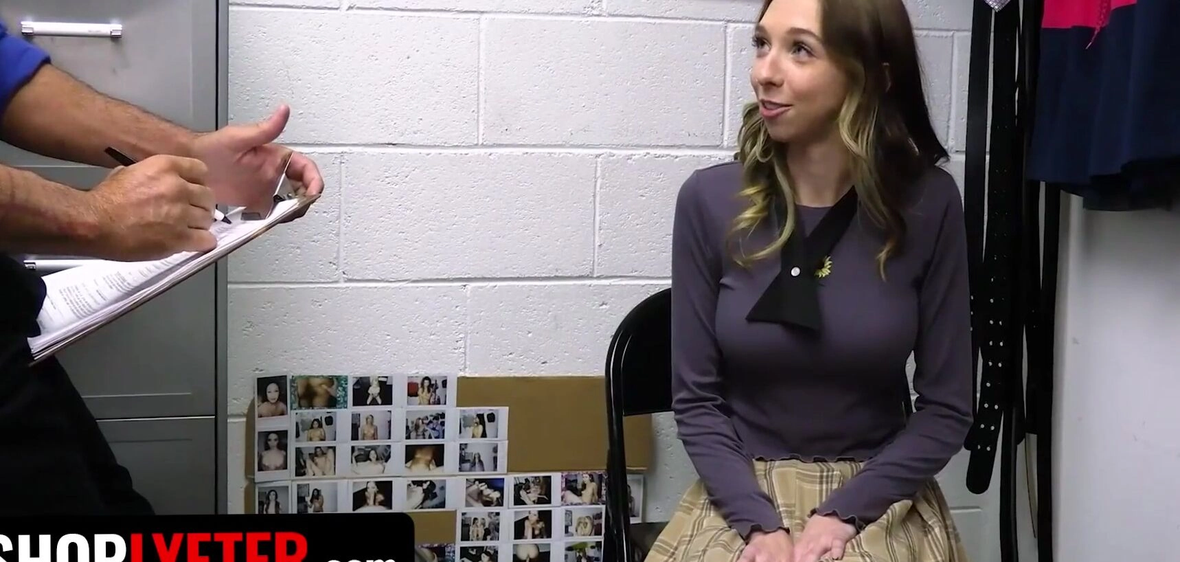 Blowjob And Riding Nerdy Girl Breezy Bri Gets Dominated In The Backroom For Stealing From The Wrong Store - Shoplyfter