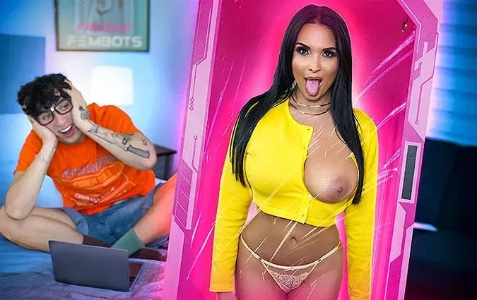 [FreakyFembots] Anissa Kate (Now, Take Out Your Left Boob – Nonobots Turned My Stepmom Into My Sex Toy)