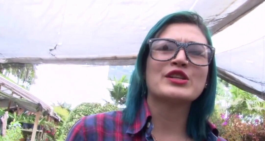 Hard Fuck Wild Pickup And Fuck With Horny Colored Hair Colombian Babe Clara Lucia