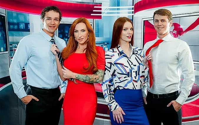 [MomSwap] Sophia Locke, Erin Everheart (Fuck the Feud! The News Anchor Stepmommy Swapfest)