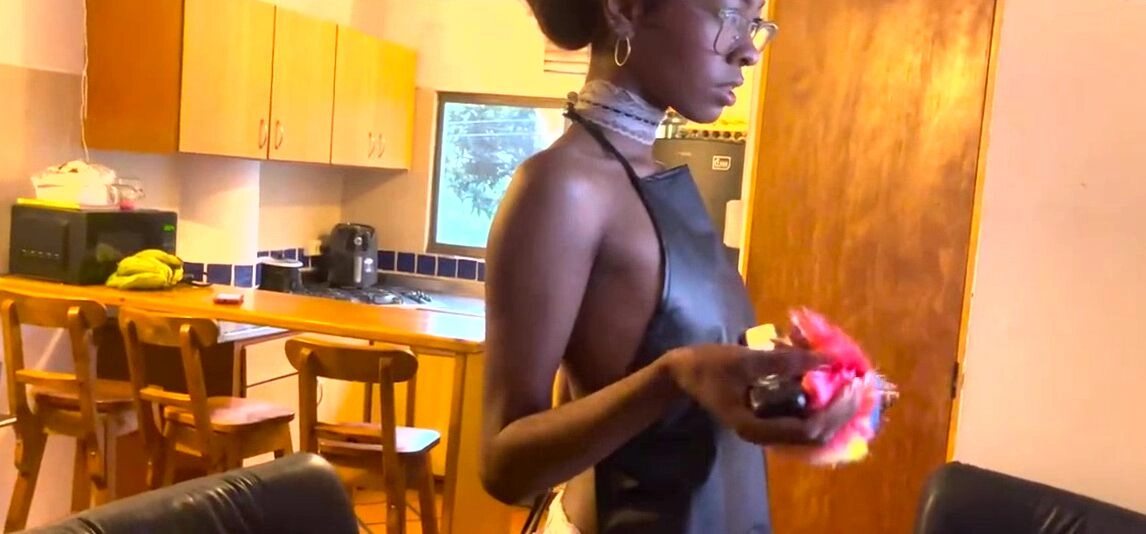 my boss has discovered me naked in the living room of his house. maybe I will lose my job or maybe not...