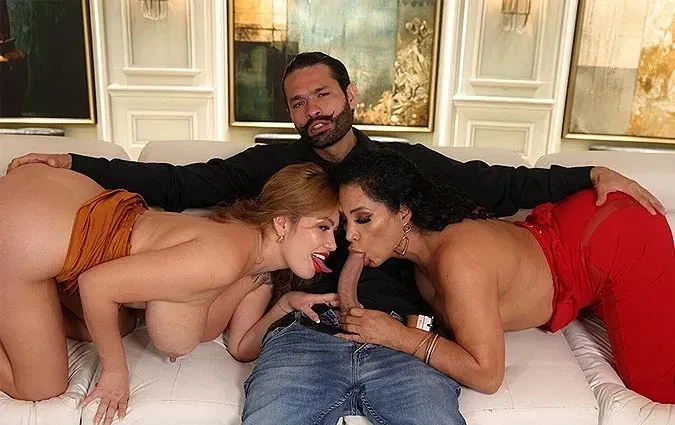 [SexMex] Anai Loves, Gali Diva (A Threesome With Her Husbands Stepmom)