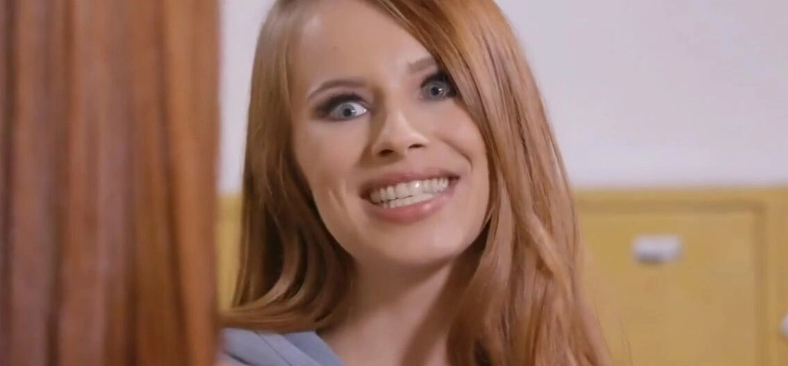 Sexy Lesbian Ginger Girl Bangs in Class