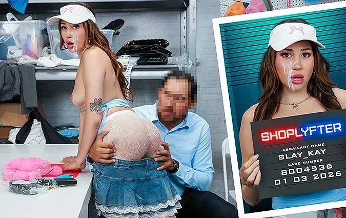 Shoplyfter – Slay Kay – Case No. 8004536 – A Creamy Crime Tell She Can’t Hide
