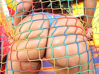 Two big asses get pounded